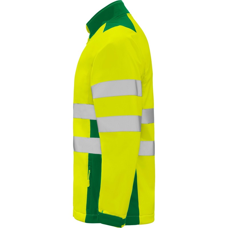 CHAQUETA ALTA VISIBILIDAD BICOLOR IMPERMEABLE