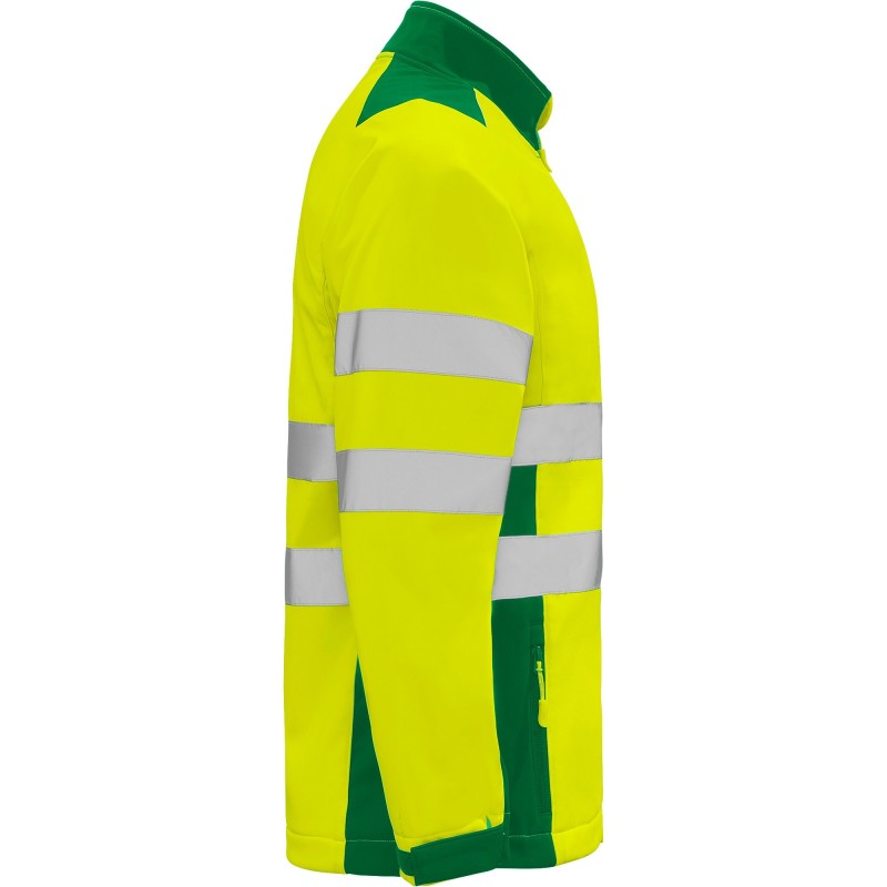 CHAQUETA ALTA VISIBILIDAD BICOLOR IMPERMEABLE