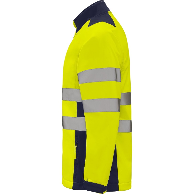 CHAQUETA ALTA VISIBILIDAD BICOLOR IMPERMEABLE