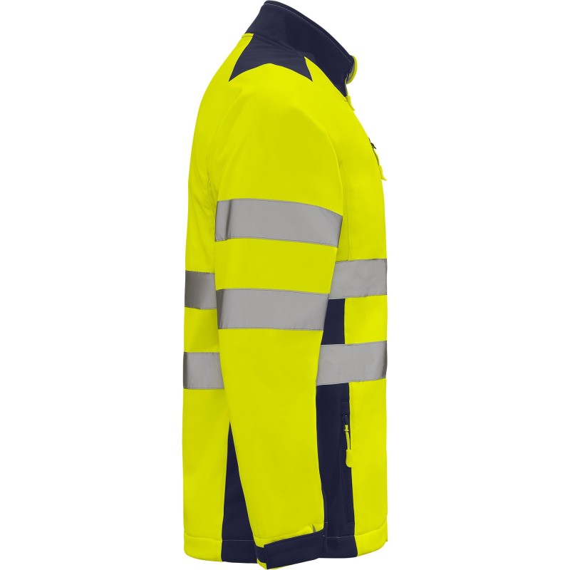 CHAQUETA ALTA VISIBILIDAD BICOLOR IMPERMEABLE