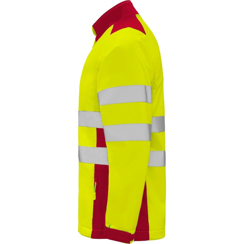 CHAQUETA ALTA VISIBILIDAD BICOLOR IMPERMEABLE