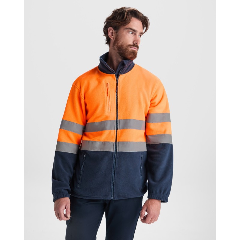 CHAQUETA POLAR ALTA VISIBILIDAD IMPERMEABLE