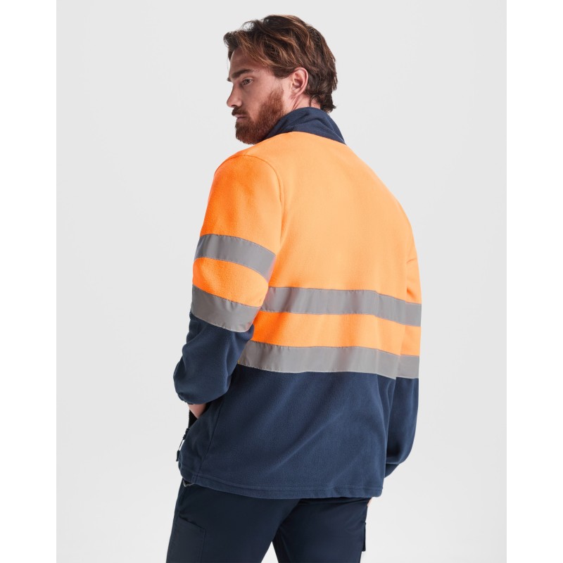 CHAQUETA POLAR ALTA VISIBILIDAD IMPERMEABLE
