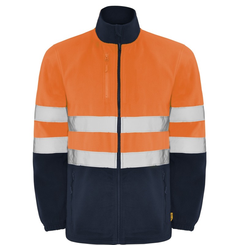CHAQUETA POLAR ALTA VISIBILIDAD IMPERMEABLE