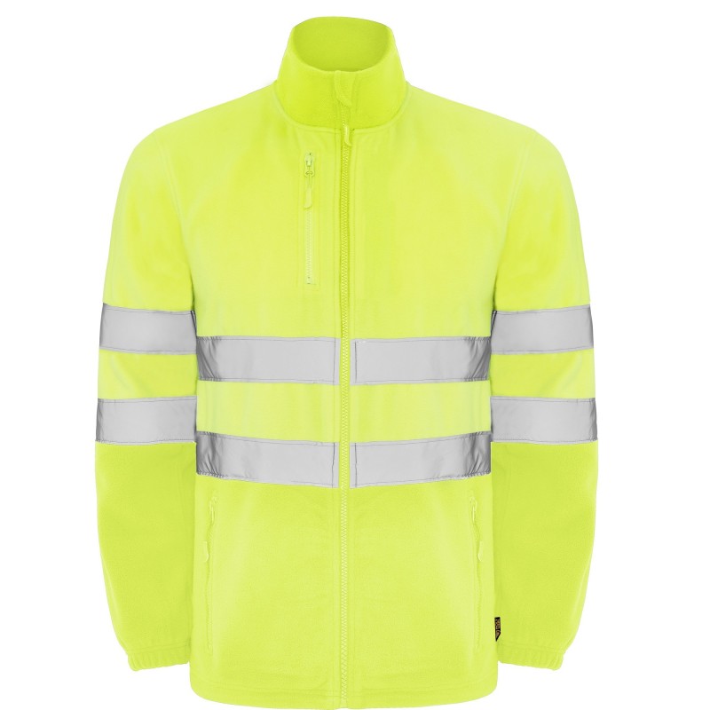 CHAQUETA POLAR ALTA VISIBILIDAD IMPERMEABLE