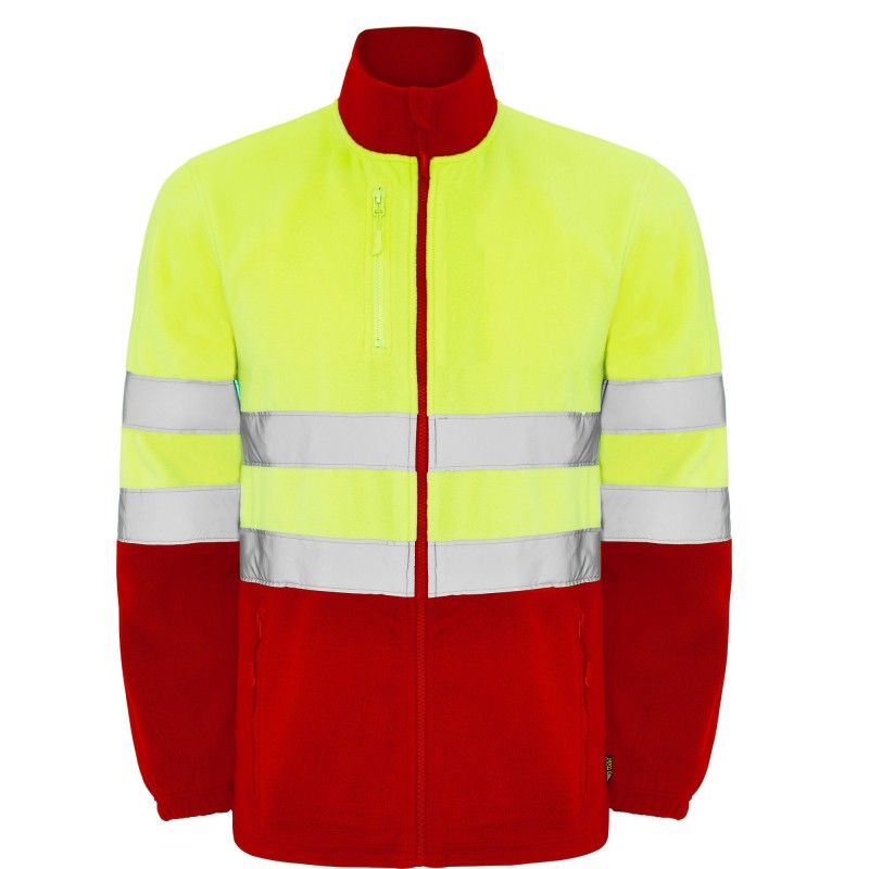 CHAQUETA POLAR ALTA VISIBILIDAD IMPERMEABLE