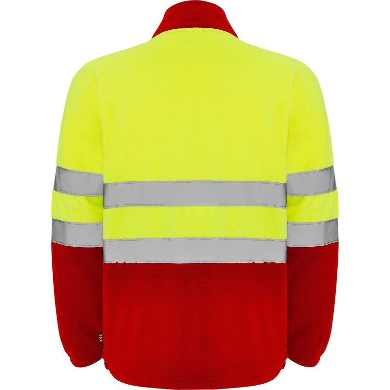 CHAQUETA POLAR ALTA VISIBILIDAD IMPERMEABLE