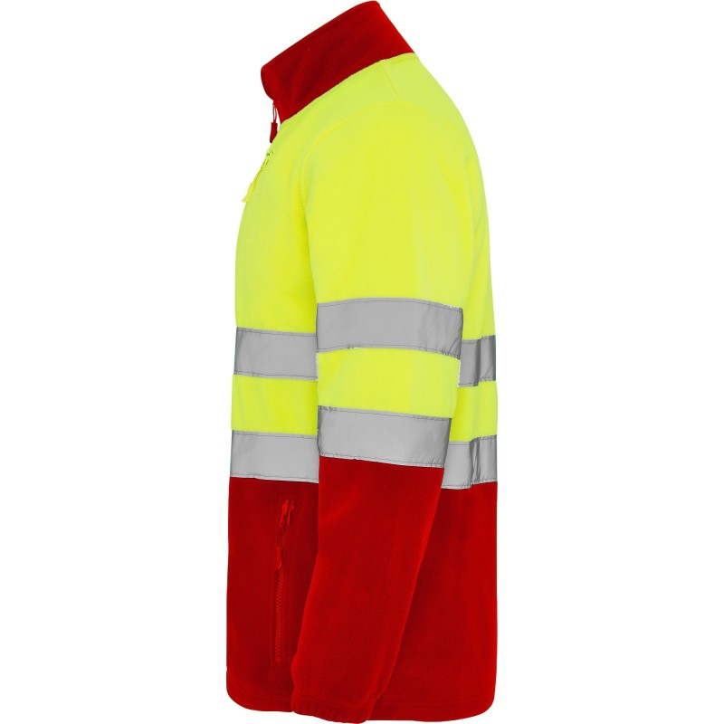 CHAQUETA POLAR ALTA VISIBILIDAD IMPERMEABLE