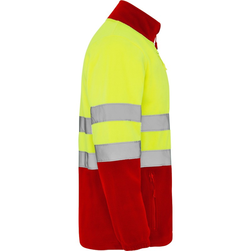 CHAQUETA POLAR ALTA VISIBILIDAD IMPERMEABLE