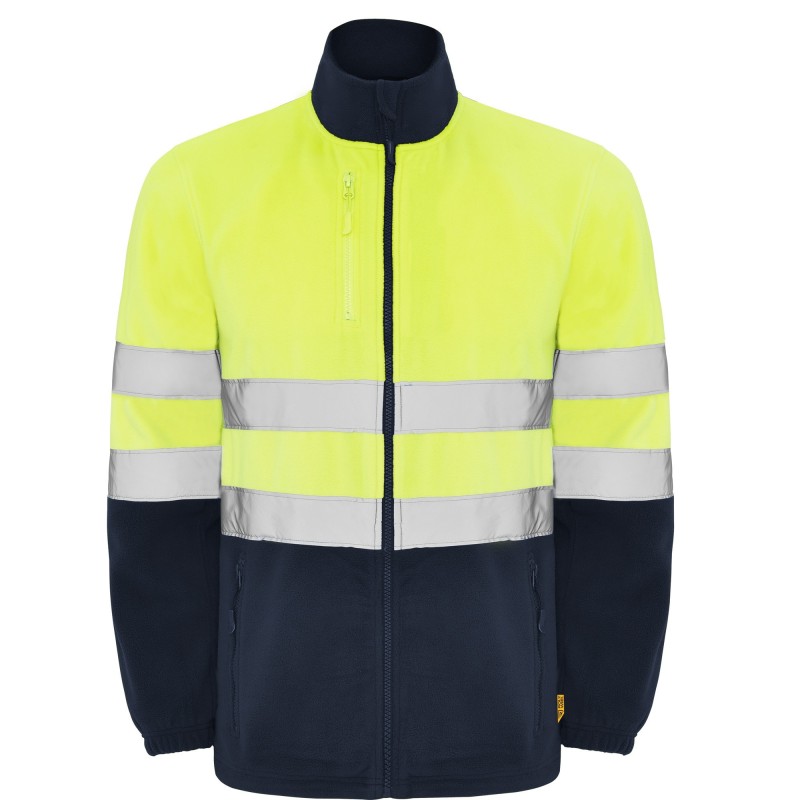 CHAQUETA POLAR ALTA VISIBILIDAD IMPERMEABLE