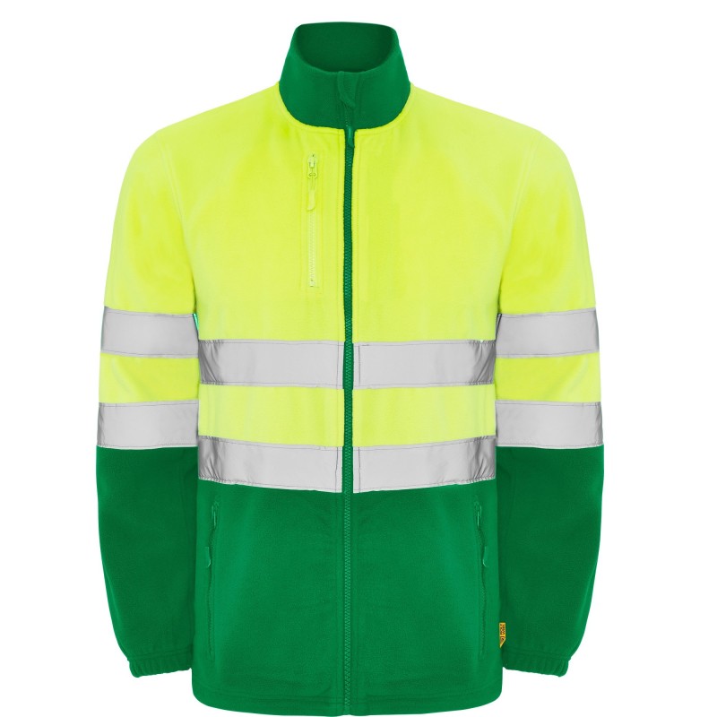 CHAQUETA POLAR ALTA VISIBILIDAD IMPERMEABLE
