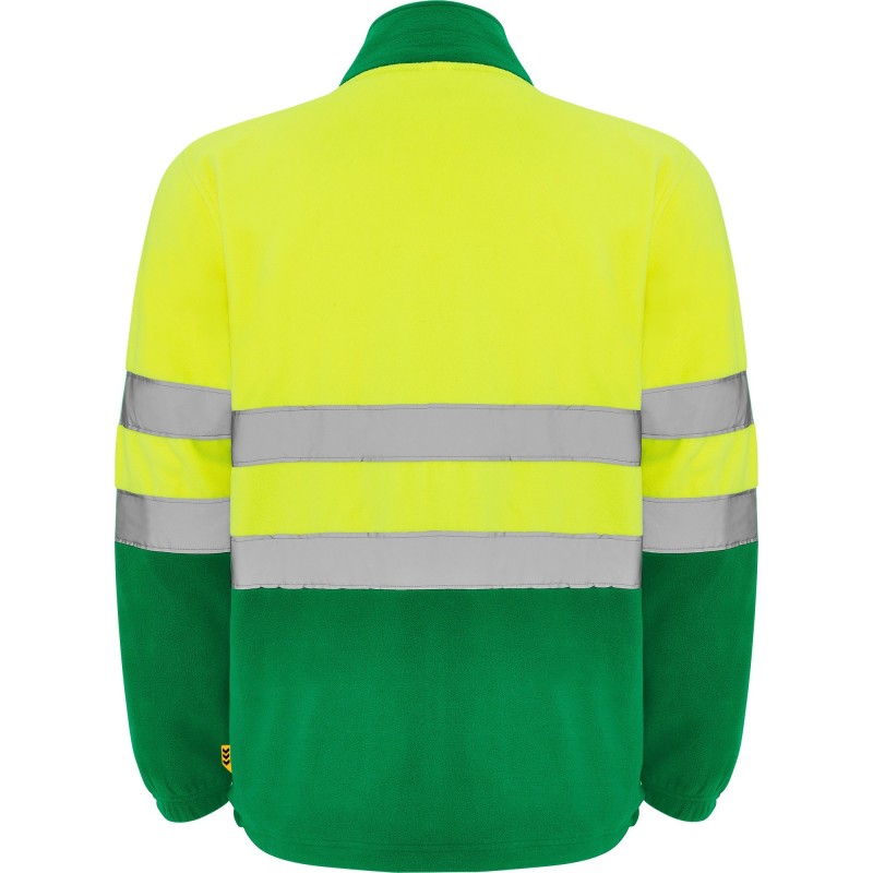 CHAQUETA POLAR ALTA VISIBILIDAD IMPERMEABLE