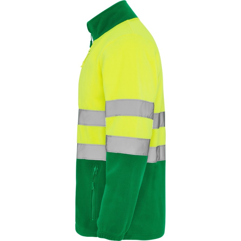 CHAQUETA POLAR ALTA VISIBILIDAD IMPERMEABLE