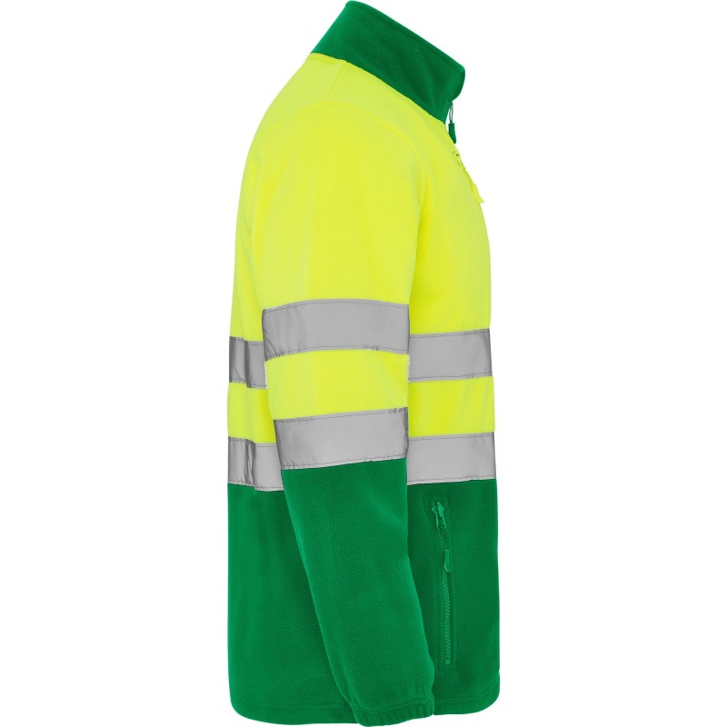 CHAQUETA POLAR ALTA VISIBILIDAD IMPERMEABLE