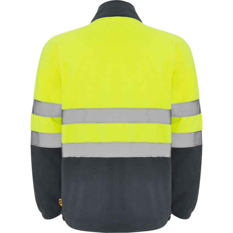 CHAQUETA POLAR ALTA VISIBILIDAD IMPERMEABLE