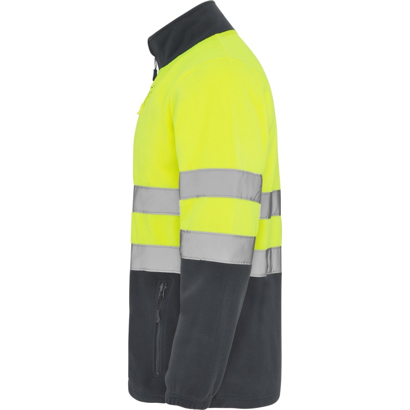 CHAQUETA POLAR ALTA VISIBILIDAD IMPERMEABLE