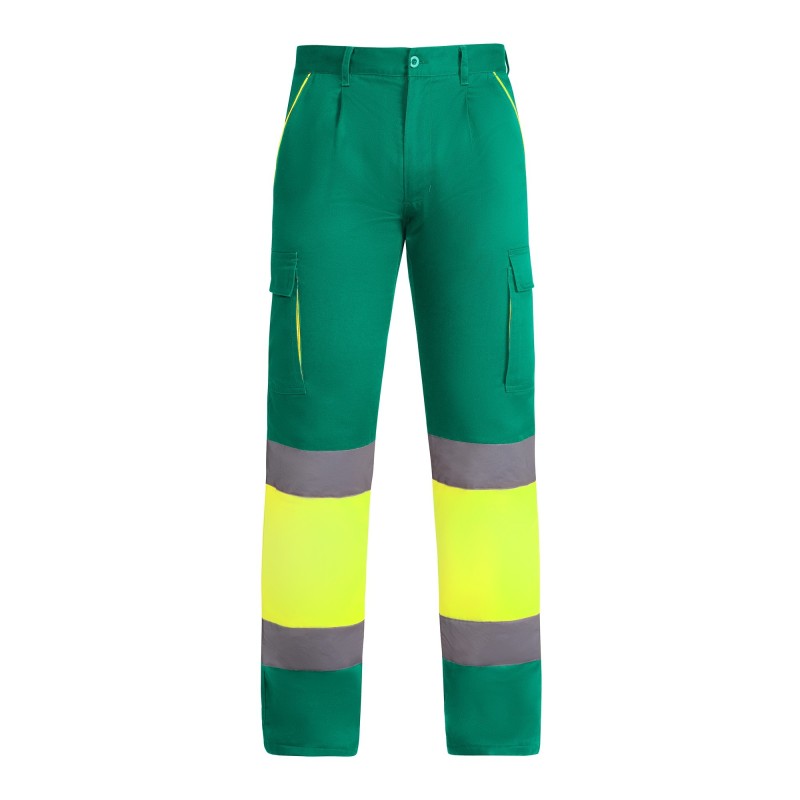 PANTALÓN LARGO AV MULTIBOLSILLOS BICOLOR FRIO POLAR