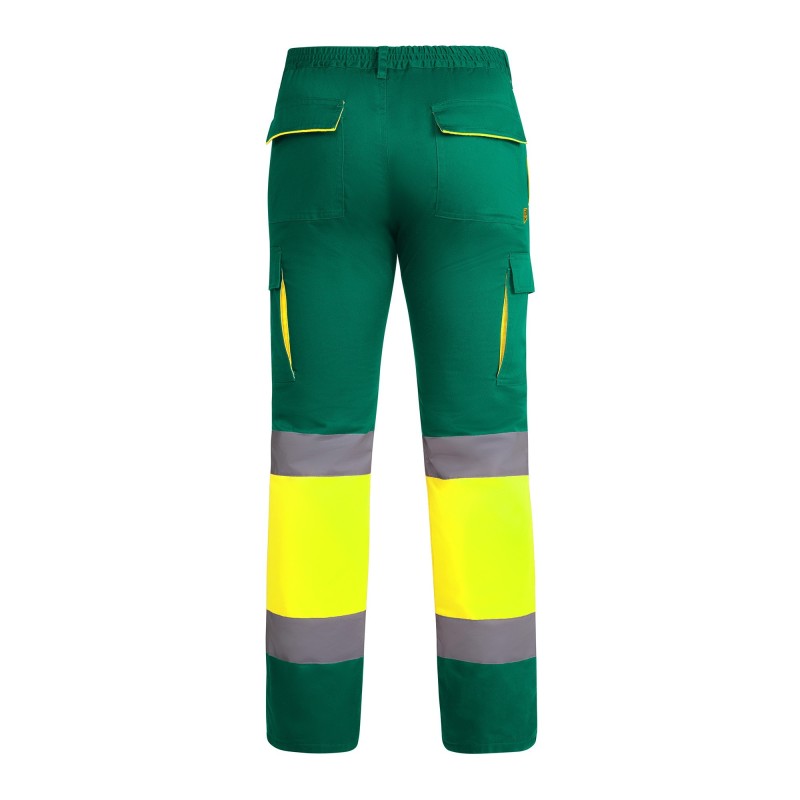 PANTALÓN LARGO AV MULTIBOLSILLOS BICOLOR FRIO POLAR