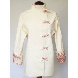 CHAQUETA DE COCINA MARFIL