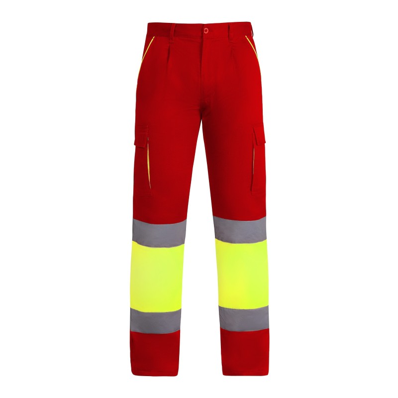 PANTALÓN LARGO AV MULTIBOLSILLOS BICOLOR FRIO POLAR