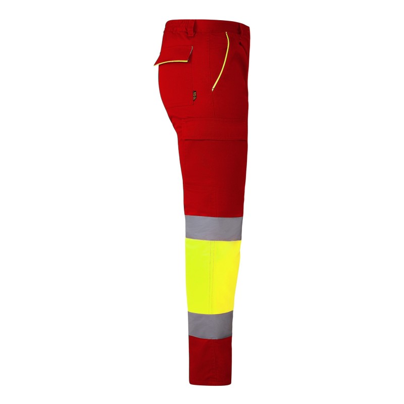 PANTALÓN LARGO AV MULTIBOLSILLOS BICOLOR FRIO POLAR