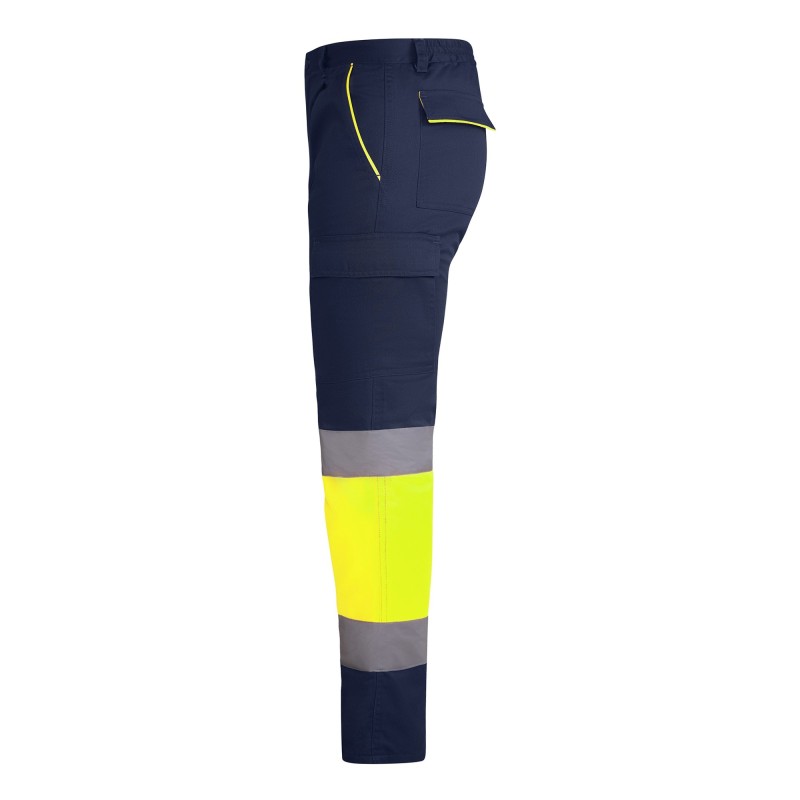 PANTALÓN LARGO AV MULTIBOLSILLOS BICOLOR FRIO POLAR