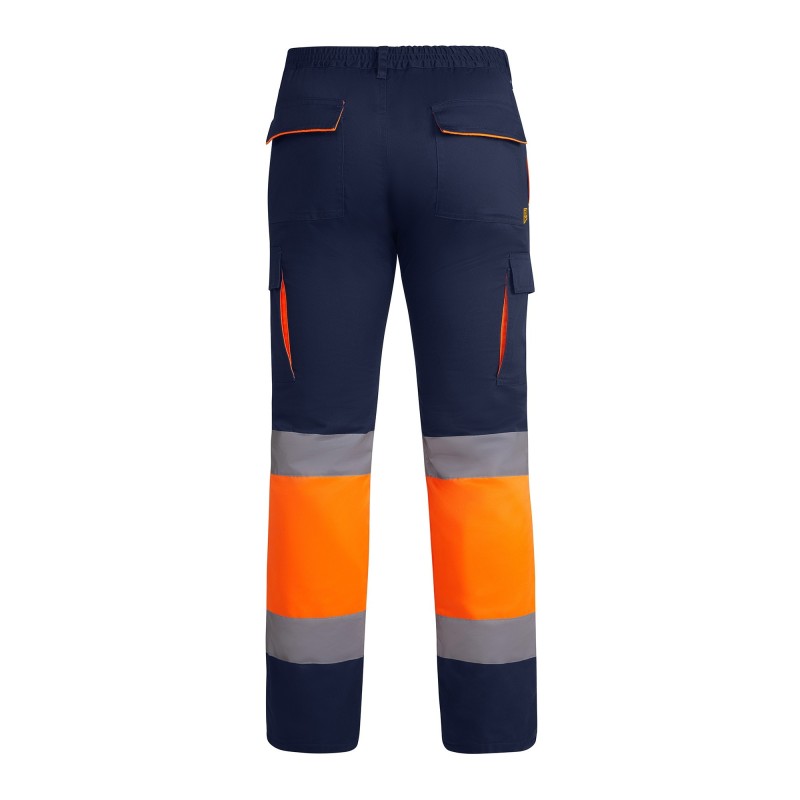 PANTALÓN LARGO AV MULTIBOLSILLOS BICOLOR FRIO POLAR