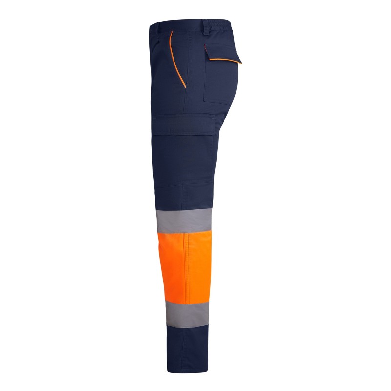 PANTALÓN LARGO AV MULTIBOLSILLOS BICOLOR FRIO POLAR