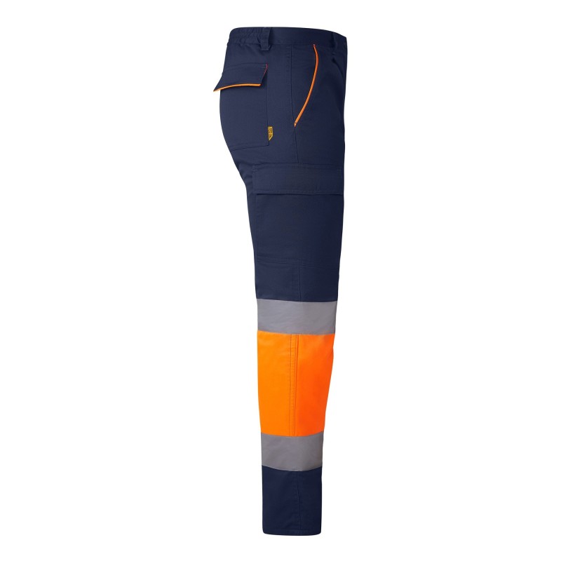 PANTALÓN LARGO AV MULTIBOLSILLOS BICOLOR FRIO POLAR