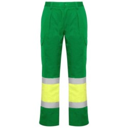 ⭐ PANTALÓN AV MULTIBOLSILLOS FLUOR REFLECTANTE RESISTENTE | Azules de Vergara