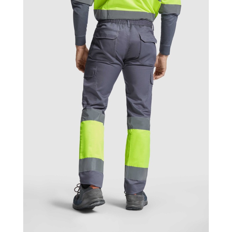PANTALÓN AV MULTIBOLSILLOS FLUOR REFLECTANTE RESISTENTE