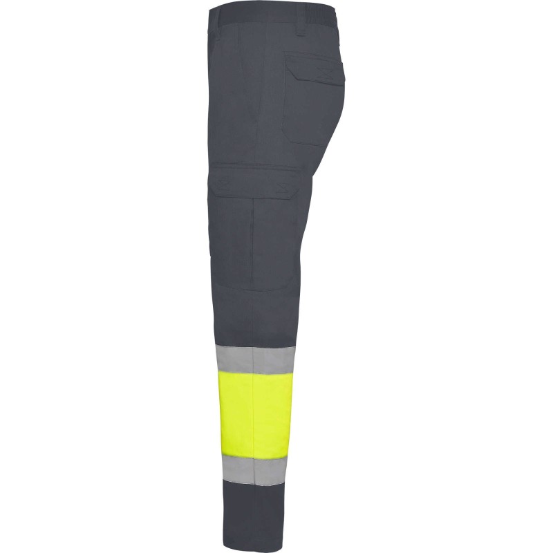 PANTALÓN AV MULTIBOLSILLOS FLUOR REFLECTANTE RESISTENTE