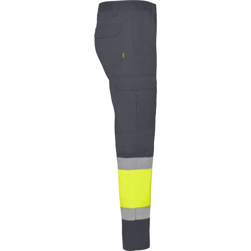 PANTALÓN AV MULTIBOLSILLOS FLUOR REFLECTANTE RESISTENTE