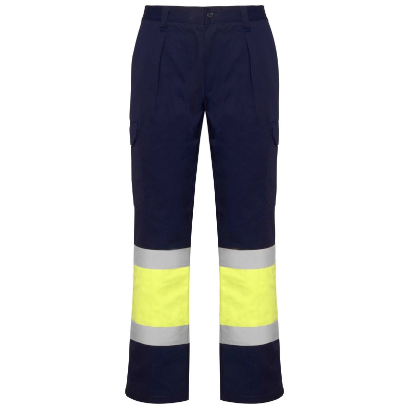 PANTALÓN AV MULTIBOLSILLOS FLUOR REFLECTANTE RESISTENTE