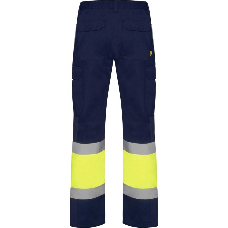 PANTALÓN AV MULTIBOLSILLOS FLUOR REFLECTANTE RESISTENTE