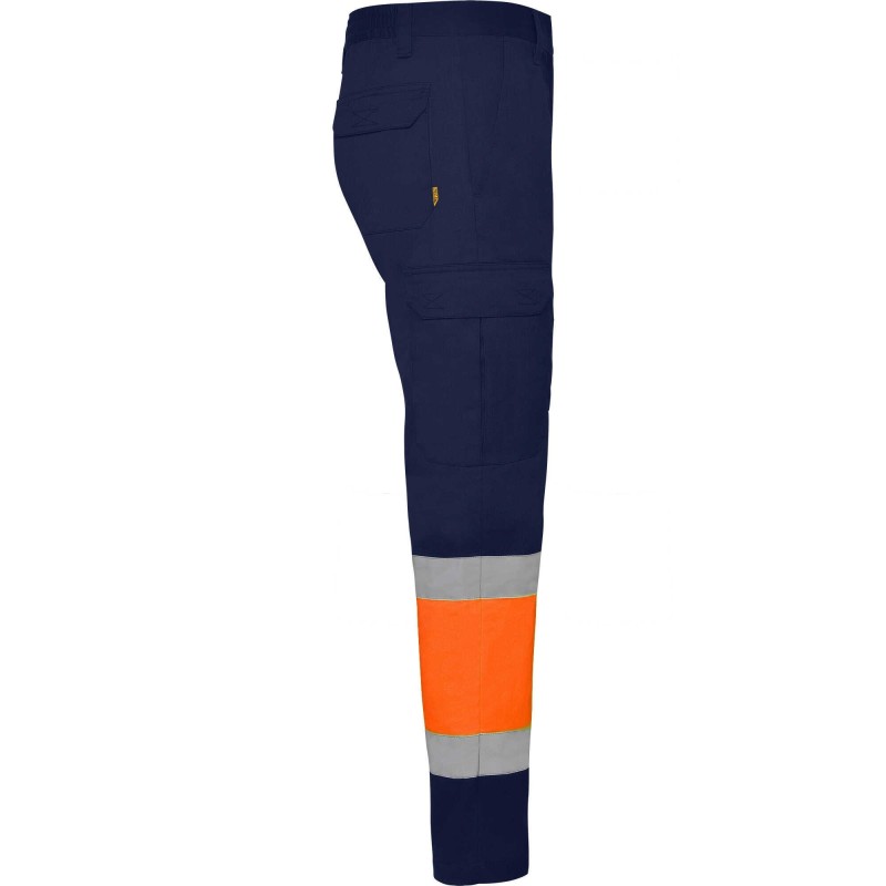 PANTALÓN AV MULTIBOLSILLOS FLUOR REFLECTANTE RESISTENTE
