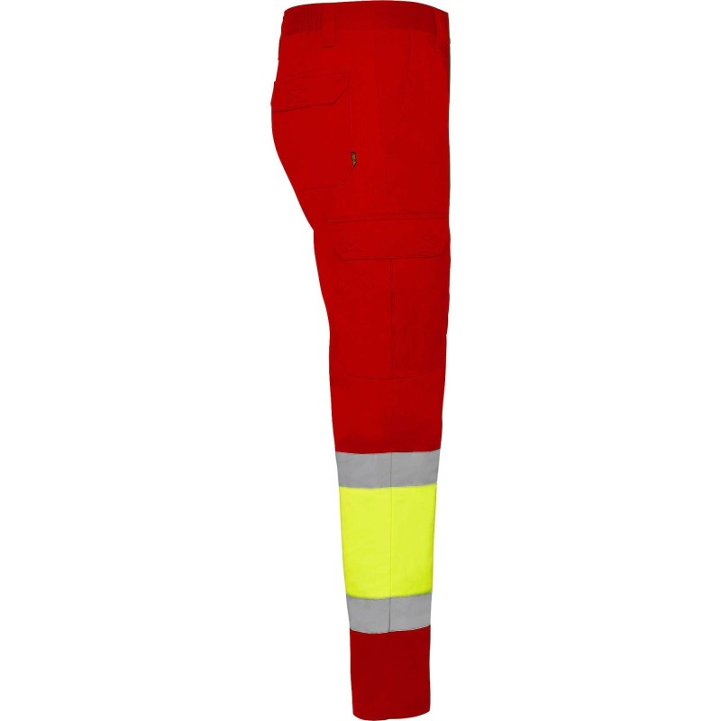 PANTALÓN AV MULTIBOLSILLOS FLUOR REFLECTANTE RESISTENTE