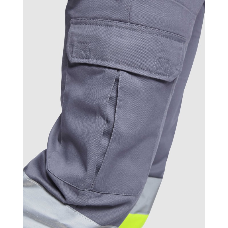 PANTALÓN AV MULTIBOLSILLOS FLUOR PROTECCIÓN LABORAL