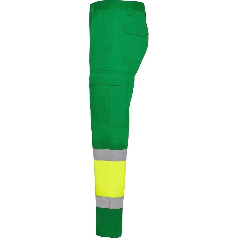 PANTALÓN AV MULTIBOLSILLOS FLUOR PROTECCIÓN LABORAL