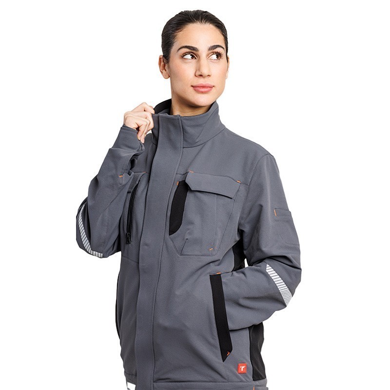 CHAQUETA TÉCNICA LIGERA CORTAVIENTOS HIDRÓFUGA TRANSPIRABLE PROFESIONAL