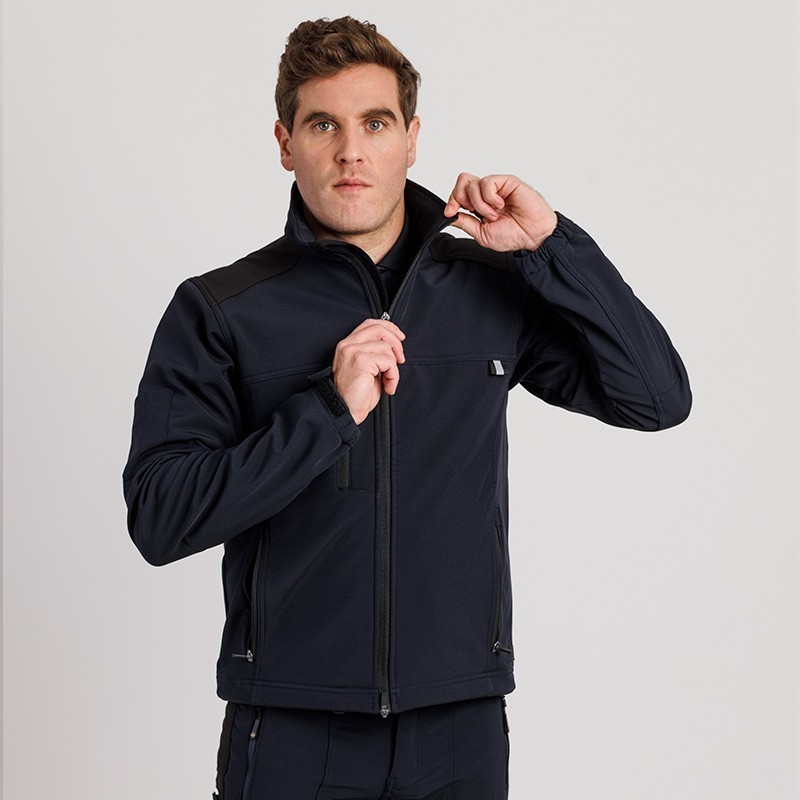 CHAQUETA SOFTSHELL RESISTENTE LLUVIA FORRO POLAR