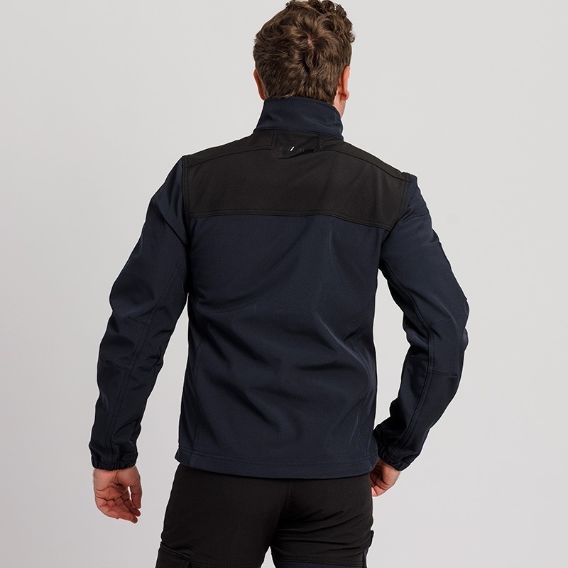 CHAQUETA SOFTSHELL RESISTENTE LLUVIA FORRO POLAR