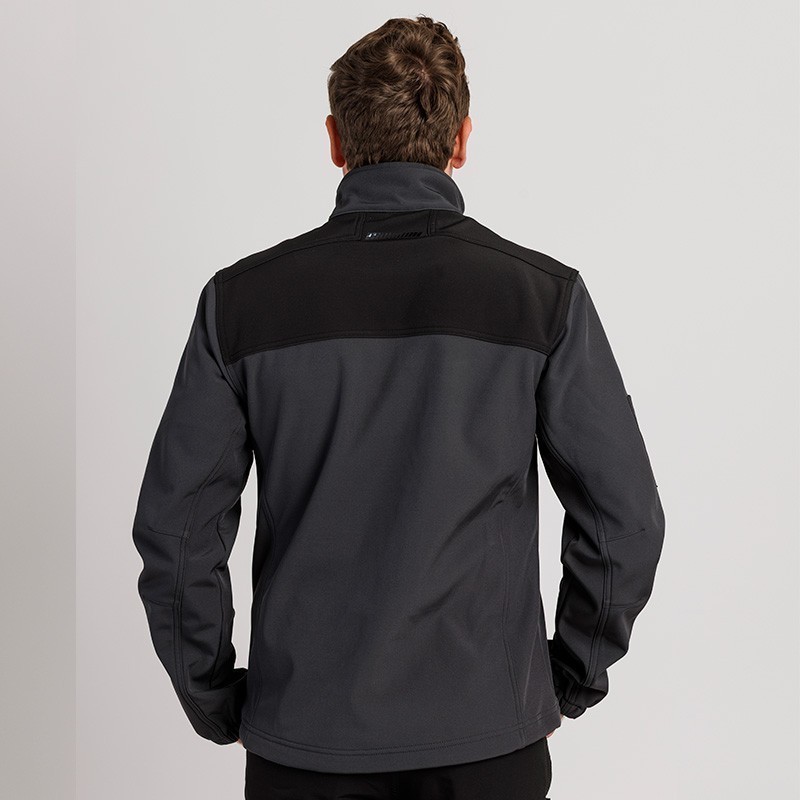 CHAQUETA SOFTSHELL RESISTENTE LLUVIA FORRO POLAR
