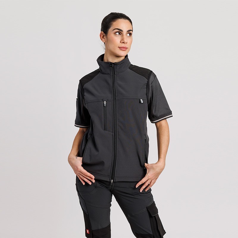CHALECO SOFTSHELL MULTIBOLSILLOS