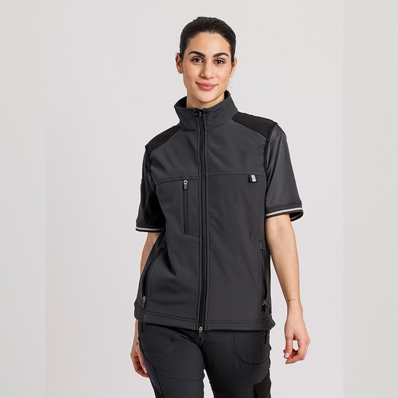 CHALECO SOFTSHELL MULTIBOLSILLOS