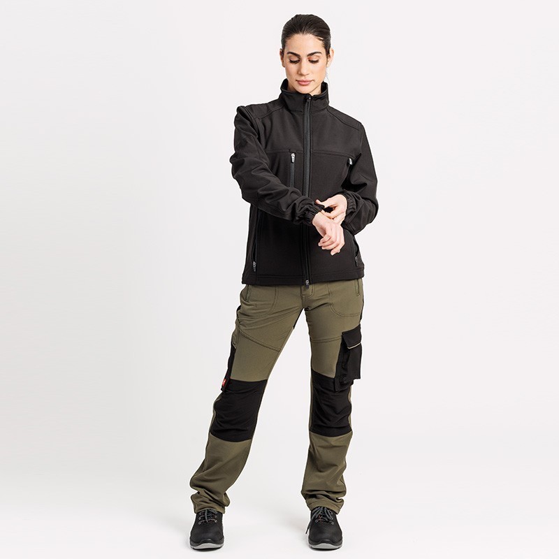 PANTALÓN UNISEX SOFTSHELL ELÁSTICO