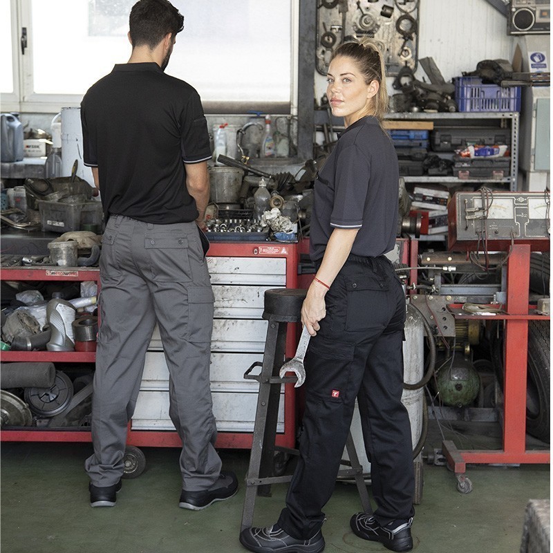 PANTALÓN ELÁSTICO MULTIBOLSILLOS TRABAJO