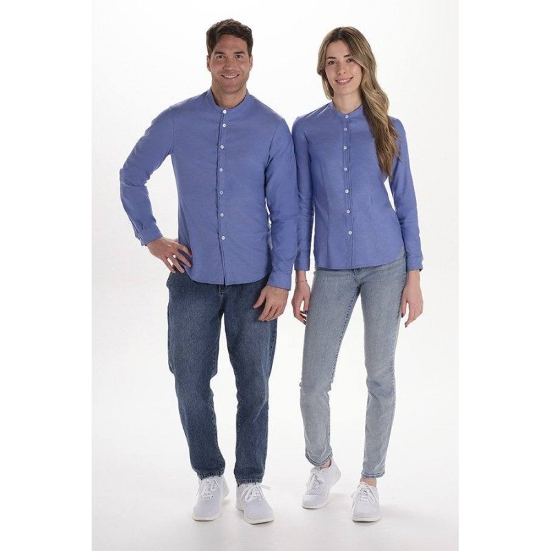 CAMISA HOSTELERÍA CUELLO MAO
