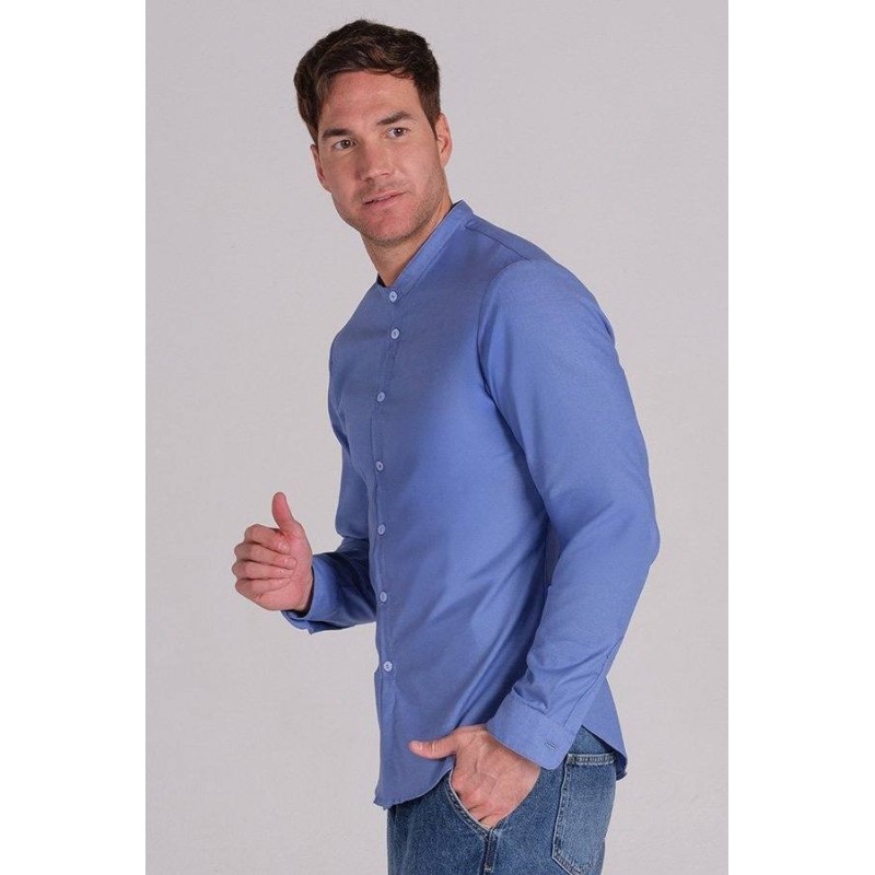 CAMISA HOSTELERÍA CUELLO MAO