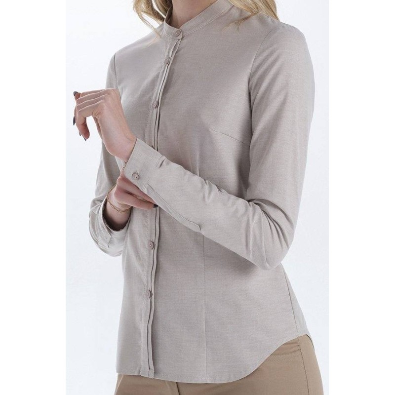CAMISA HOSTELERÍA CUELLO MAO